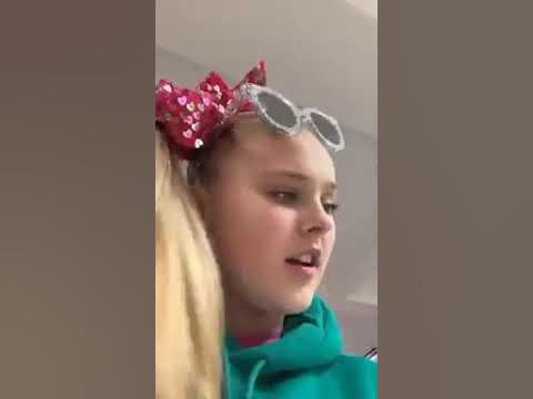 JoJo siwa instagram live from February 14,2019. Part 2 - YouTube