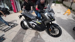 2024 HONDA XADV 750 unboxing