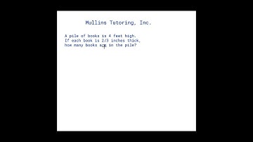 Word Problem with Unit Conversion