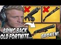 Tfue Explains How Epic RUINED The PUMP SHOTGUN & Why The COMBAT Needs To Be REMOVED!