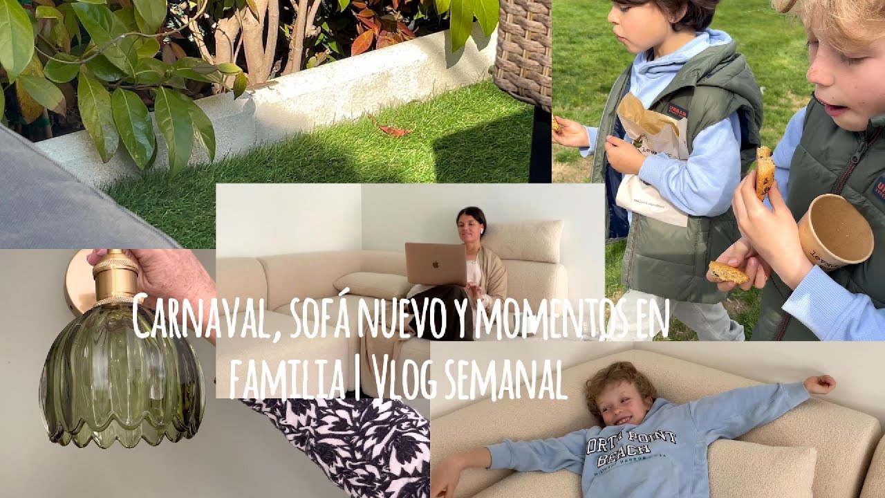 🛋️🏡 Remates de la obra, sofá nuevo y momentos en familia | Vlog semanal ✨
