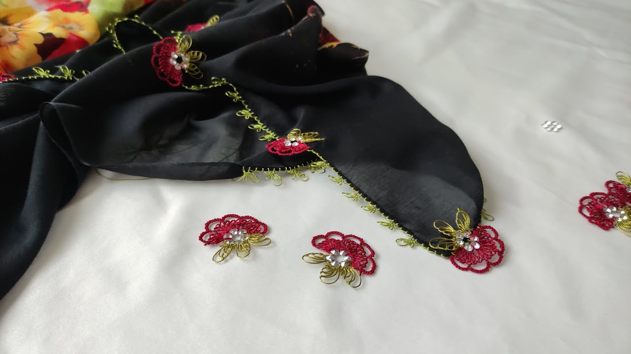 🤩ŞİKLIĞI İLE GÖZ KAMAŞTIRAN MÜKEMMEL İĞNE OYASI ÖRNEĞİ  🎈😋/ HÜRREM BONCUĞUNDAN İĞNE OYASI #diy