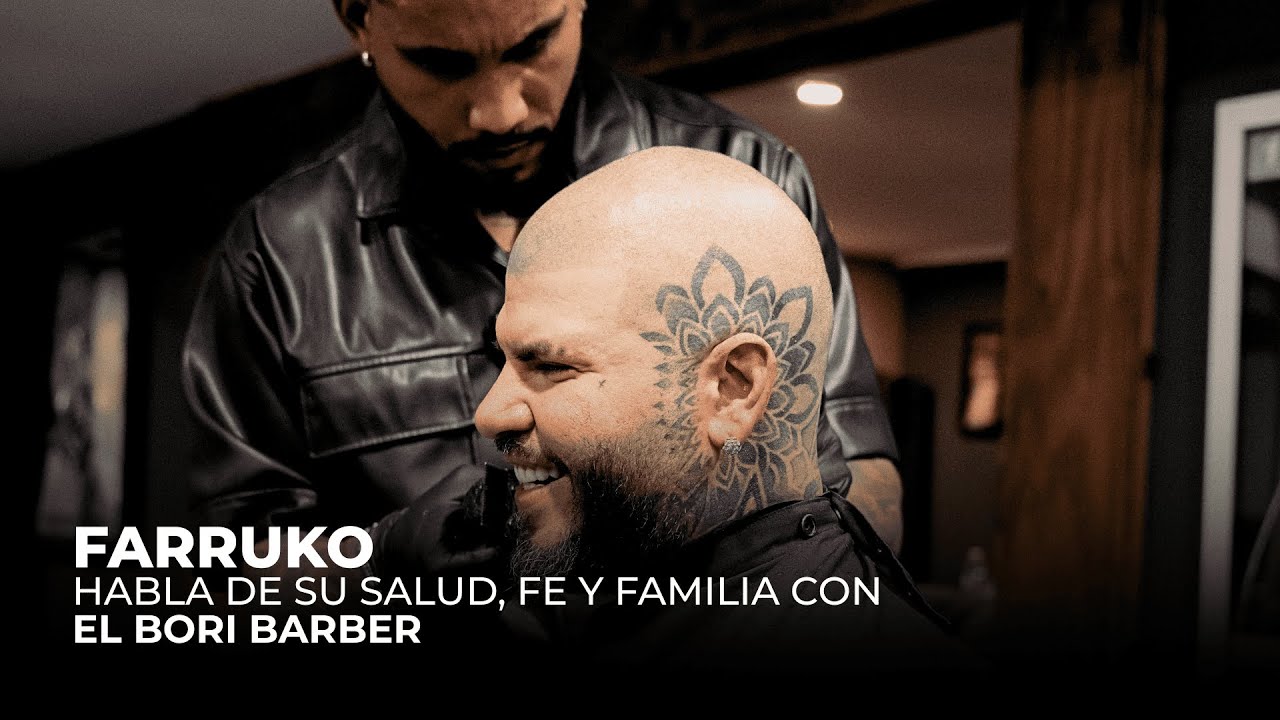Farruko revela lo más importante en la vida: salud, fe y familia | El Bori Barber