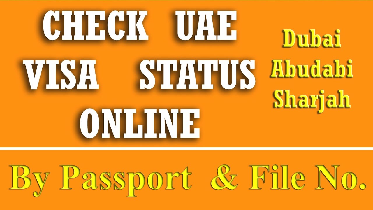 How to check if uae visa is cancelled