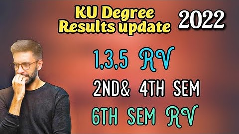 KU Degree Results Latest Updates 2022 || Invalid HT?? ||2nd & 4th sem || 6th sem Revaluation update