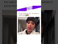 When a fan asked Cardi B if she could give her $20😭