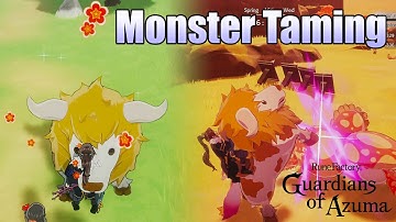 Monster Bonding - Getting Buffamoo & Other Productive Monsters | Rune Factory: Guardians of Azuma