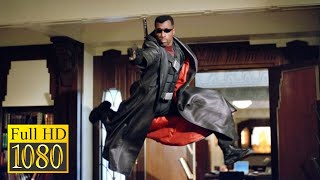 Wesley Snipes Pursues Drake In The Movie Blade Trinity 2004