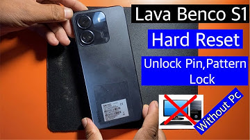 Benco S1 Hard Reset Pin Lock Remove | Lava benco s1 unlock pin pattern and password |