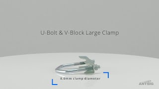 ANTSIG : 653B - U-Bolt & V-Block Large Clamp