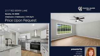 Kathryn Rovinelli|2117 Red Berry Lane|Marietta, GA|ColdwellBankerHomes.com