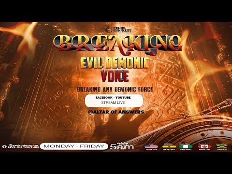 ALTAR OF ANSWERS BREAKING EVIL DEMONIC VOICE EPS 421 PENIEL DOTSE