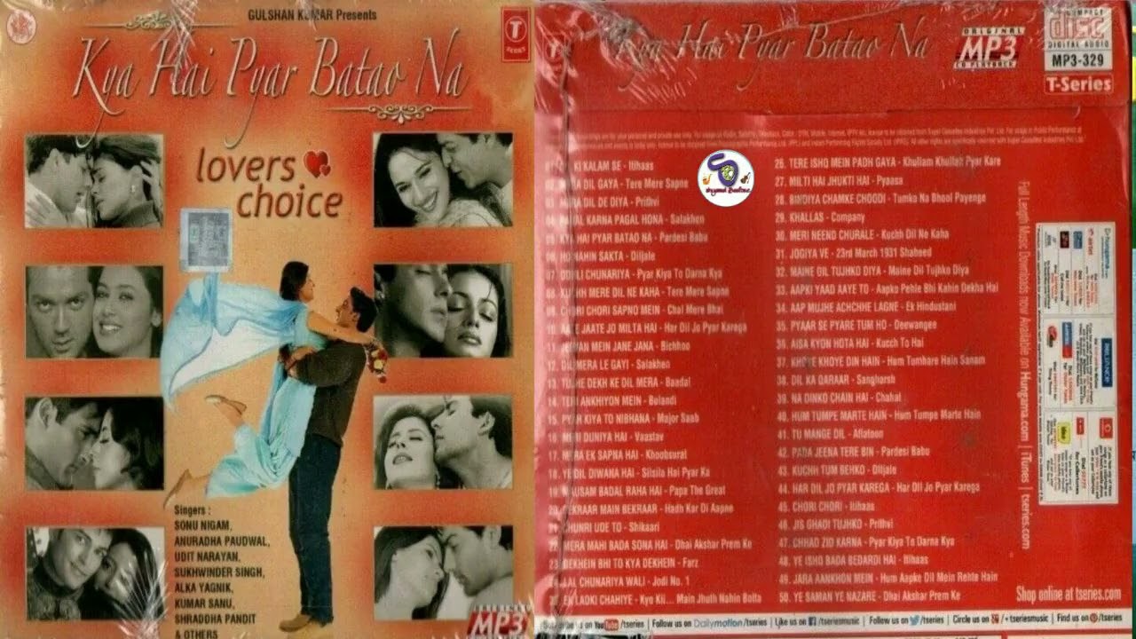 Lovers Choice Kya Hai Pyar Batao Na     Hindi Romantic SongsShyamalBasfore