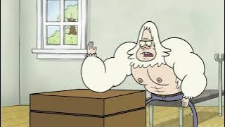 Regular Show - Skips Vs Rigby In Arm Wrestling Match 💪💪