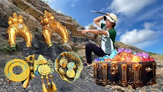 Beginner finds monster gold nugget $600k at Kalgoorlie Western Australia