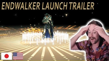 Rich Campbell Reacts to Endwalker Launch Trailer Japanese and English Versions ft Sfia
