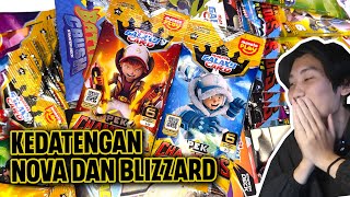 Akhirnya Gw Dapet Pek Boboiboy Nova Dan Blizzard Unboxing Paket Monsta Galaxy Card Dari Malaysia