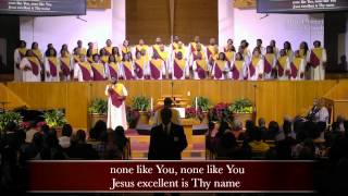 "Jesus Be Exalted"