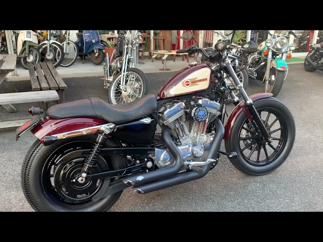 2008年式 XL883 カスタム車 - YouTube