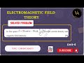 Solved Problem On ElectroMagnetics | Vijaya Academy | #emft #vijayaacademy