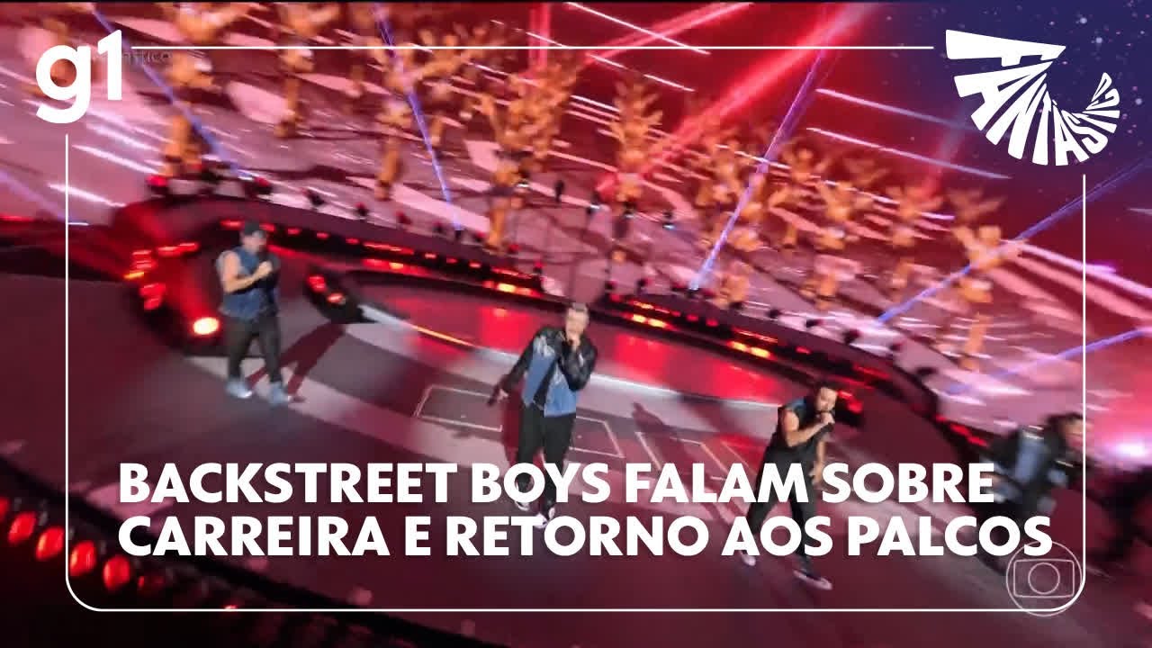 Fantástico: Backstreet Boys falam sobre carreira e retorno aos palcos