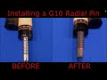 Pool: Installing a G10 Radial Pin