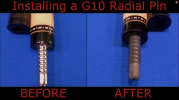 Pool: Installing a G10 Radial Pin