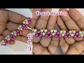 DIY | how to make easy and simple bracelet | beaded bracelet making tutorial at home |#diy #handmade
