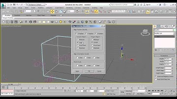 3DMax Alinear objetos