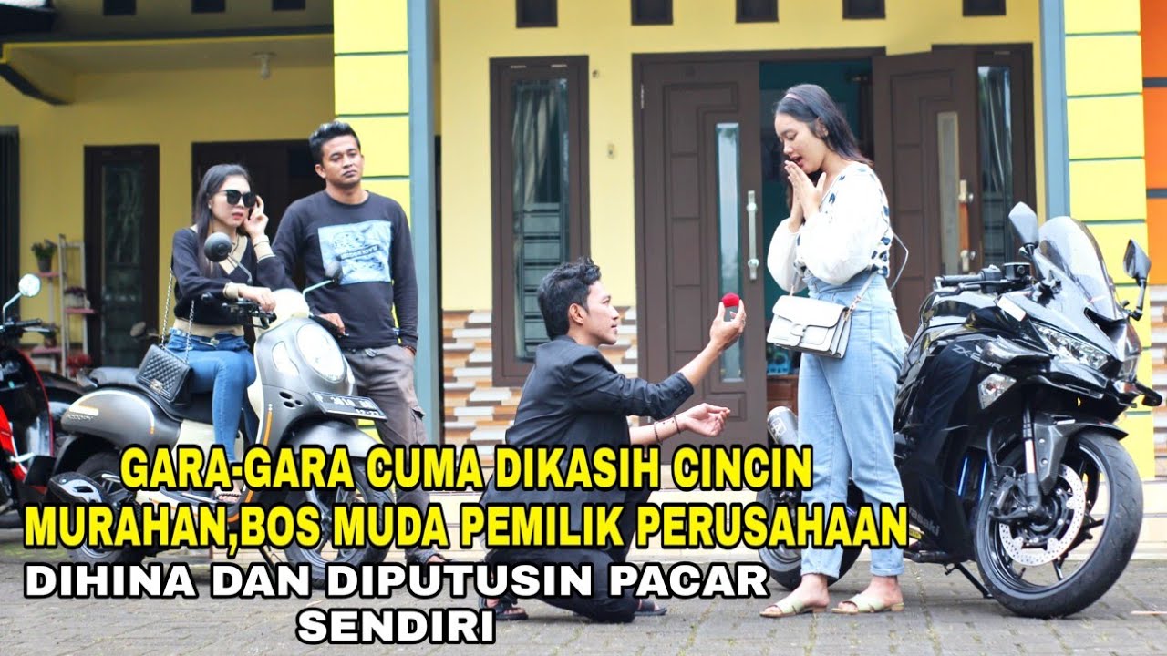 GARA-GARA CUMA DIKASI CINCIN MURAHAN,BOS MUDA PEMILIK PERUSAHAAN DIHINA DAN DIPUTUSIN PACAR SENDIRI