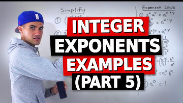 QMS 110 (Ryerson University) - Integer Exponents Examples (Part 5)