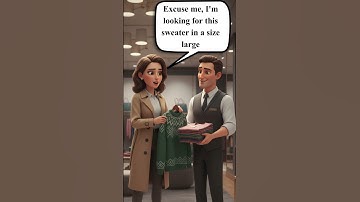 👚 Size Out of Stock! How to Ask for Help in a Clothing Store in English? | Shopping Dialogue#shorts