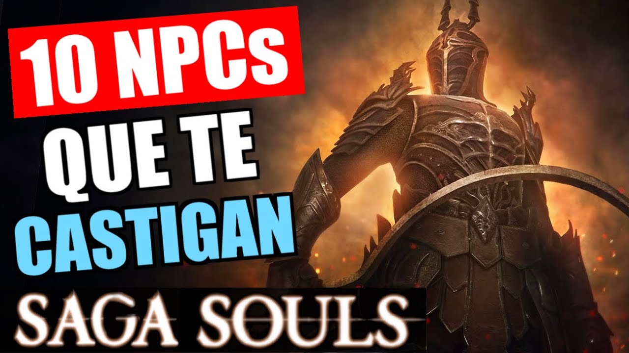 Los 10 NPCs que MAS TE CASTIGAN en la saga souls - YouTube