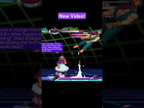 BB Hood Video Out Now! #games #fightinggames #capcom #marvelvscapcom2 #fyp #youtubeshorts