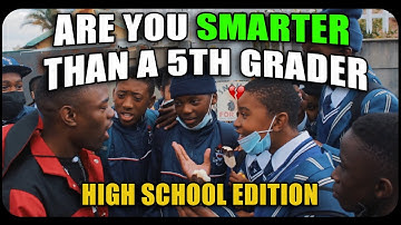 ARE YOU SMARTER THAN 5th GRADERS?" PUBLIC INTERVIEW 😱😂 HIGH SCHOOL EDITION| MayjorPLUG😹