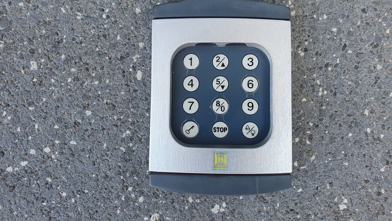 Updating your Hörmann garage door code pad a point to remember YouTube