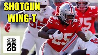 Shotgun Wing-T Playbook - College Football 26