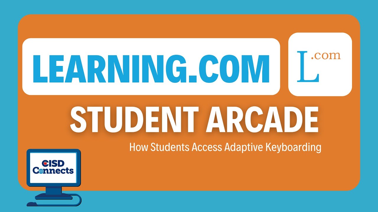 Learning.com: Student Arcade - Adaptive Keyboarding - YouTube