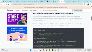 Chapter 3 Pandas_sort