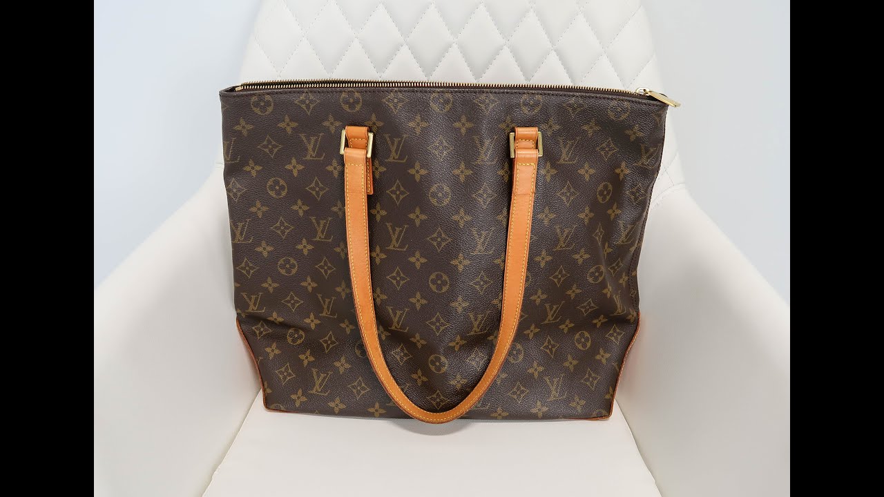 LOUIS VUITTON CABAS MEZZO  WHAT'S IN MY BAG 