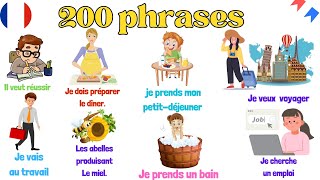 Apprendre 200 phrases en français.