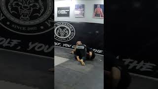 Double Leg Takedown To Americana
