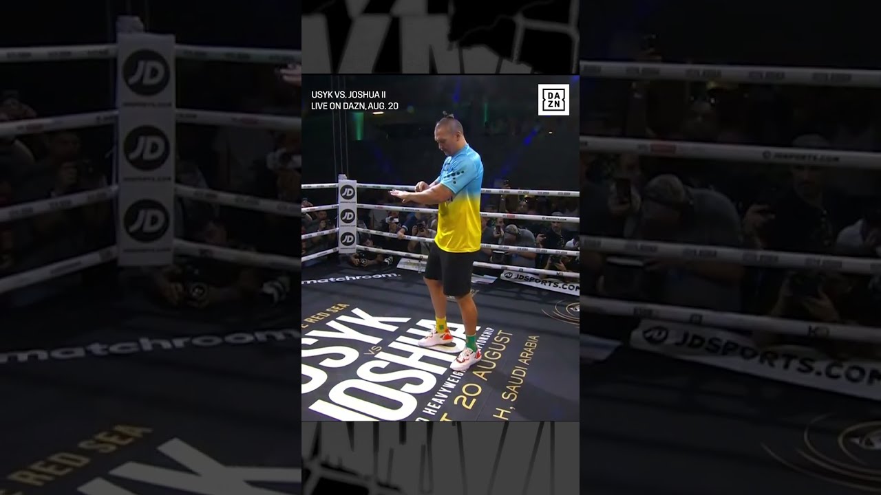 Oleksandr Usyks Incredible Coin Toss Trick 🪙 👏 #shorts