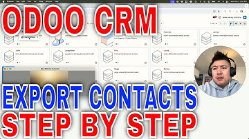 ✅ How to Export Download Contacts From Odoo CRM 🔴