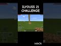 Ilyouss 21 challenge  minecraft dream dreammlg memes minecraftmemes minecraft