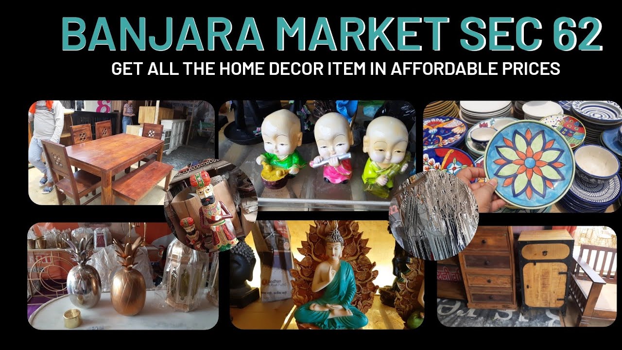 Banjara Market Gurgaon ll All latest And Trendy Collection..Home Decor