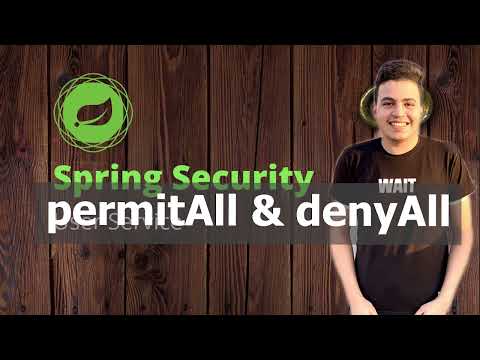 permitAll & denyAll