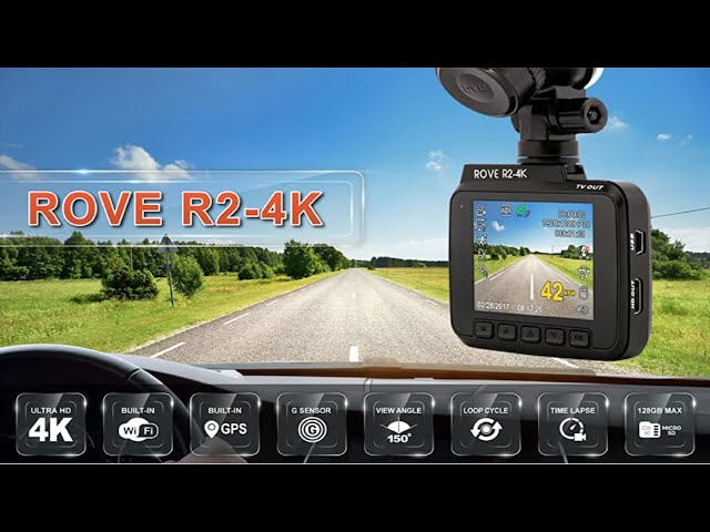 ROVE R2-4K Dashcam Unboxing and Review 