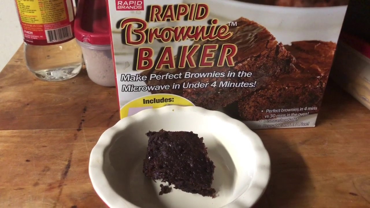 Dollar Tree Rapid Brownie Baker YouTube