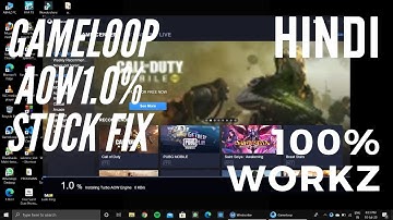 Gameloop 1.0% error fix and also for gameloop 25% stuck error in hindi